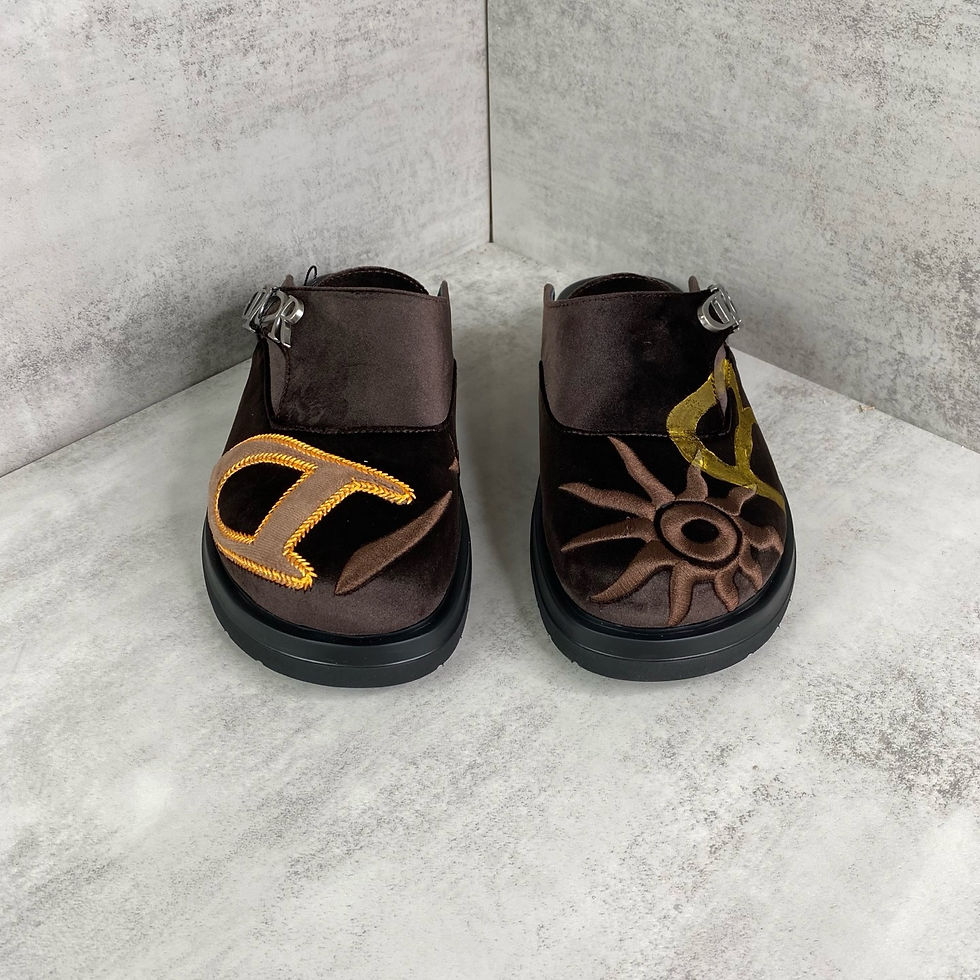 Thumbnail: CD x Lewis SS26 Hamilton Mules in Brown