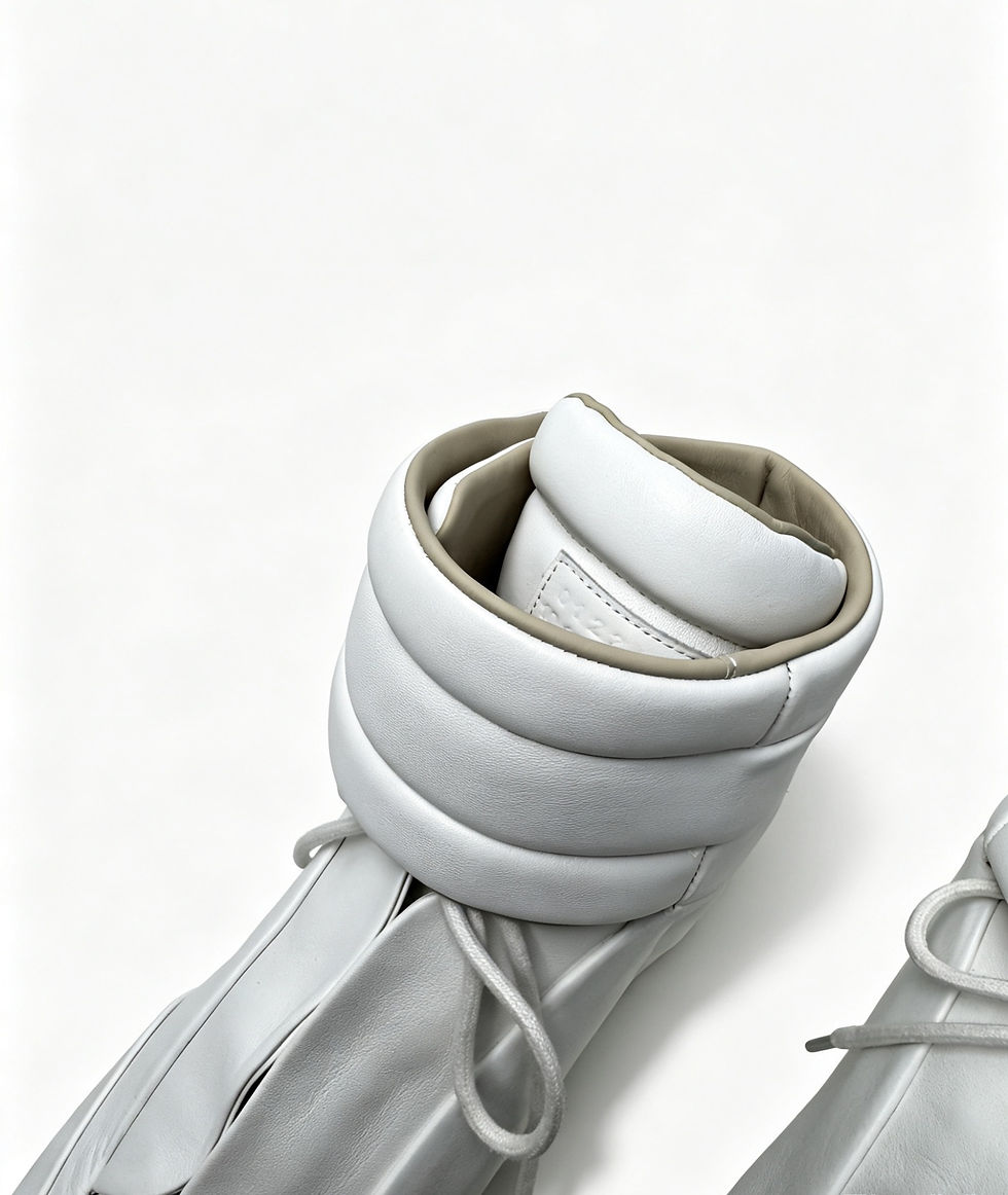 Thumbnail: SS26 Future High Top Sneaker in White