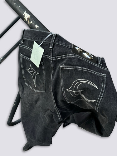 パンツ thug club tribal tree denim pants size3 THUG CLUB - Tribal Tree Denim Pants | HBX - Globally Curated