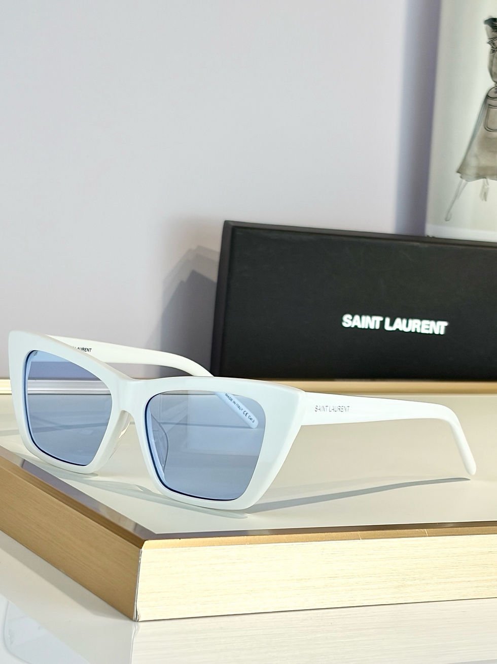 Thumbnail: SS26 Mica Acetate Cat Eye Sunglasses in 9 Colors