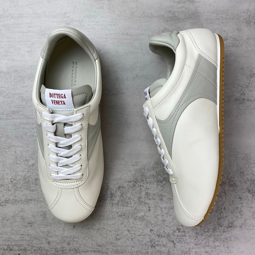 Thumbnail: FW26 Shot Sneaker in Alabster and Silica Gray