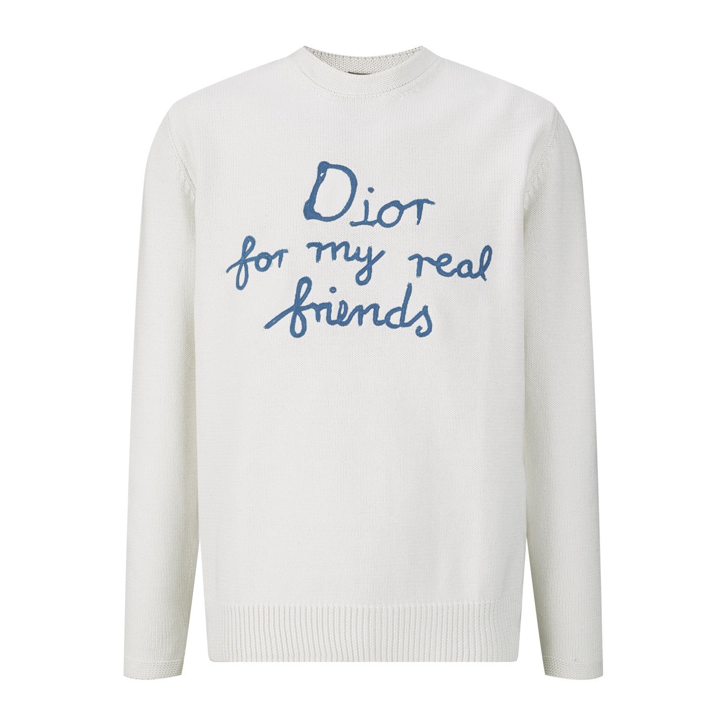 CD x Hylton Nel FW25 Crewneck Sweater in White