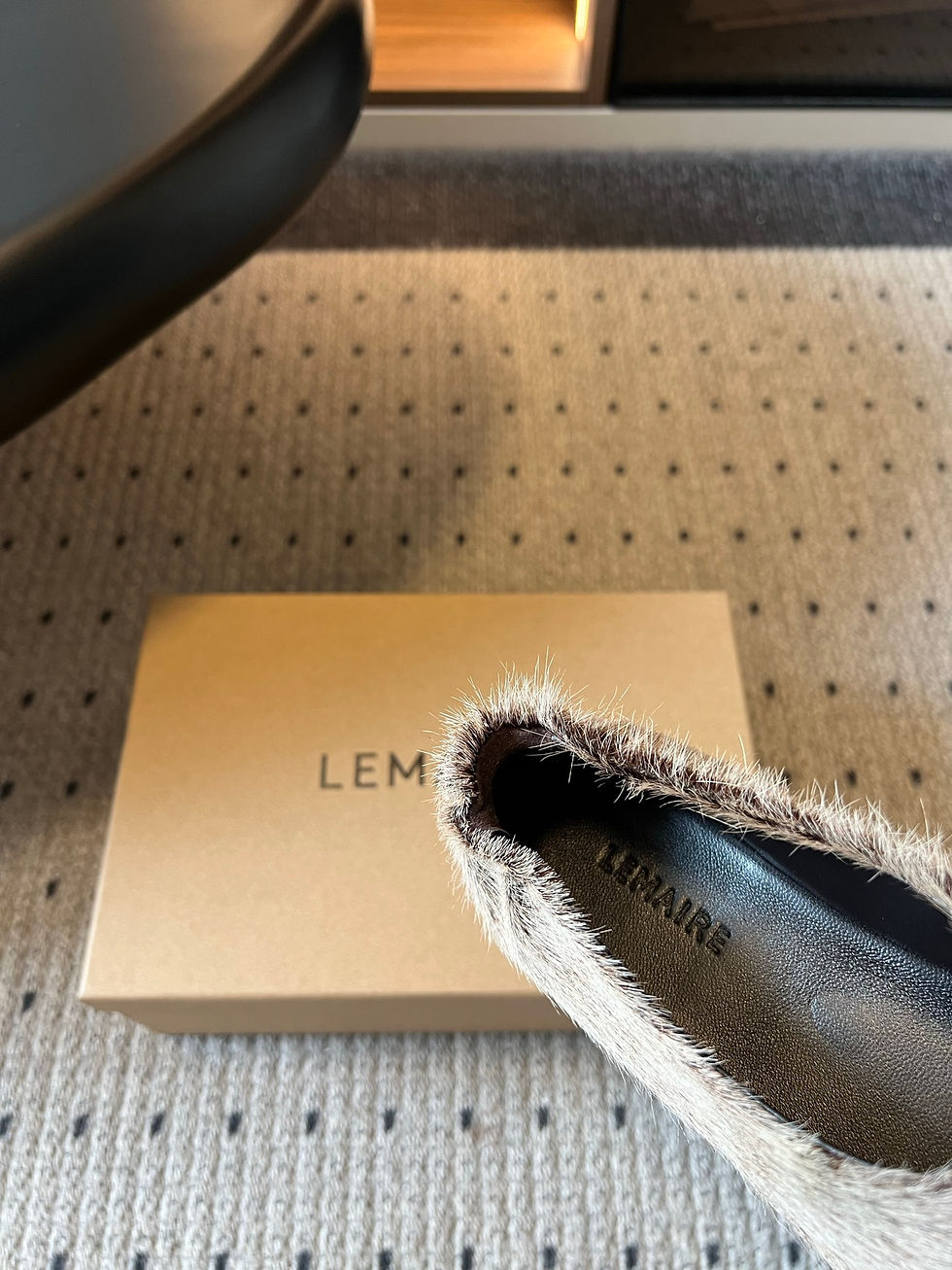 Thumbnail: LEM FW26 Glove Calf Hair Slip