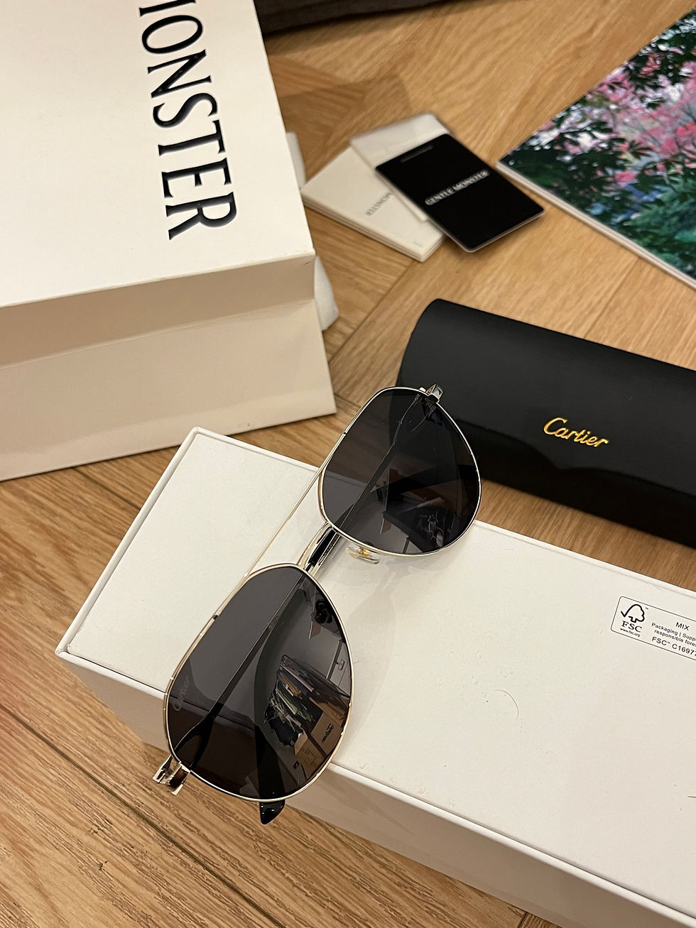 Thumbnail: SS26 CT0364 Metal Aviator Sunglasses in 4 Colors