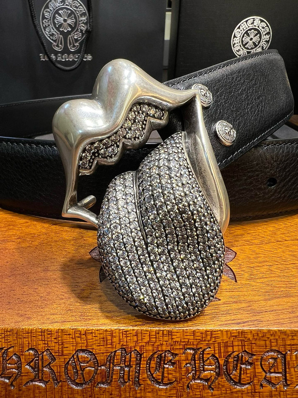 Thumbnail: CH Rolling Stones Rock Belt in Black