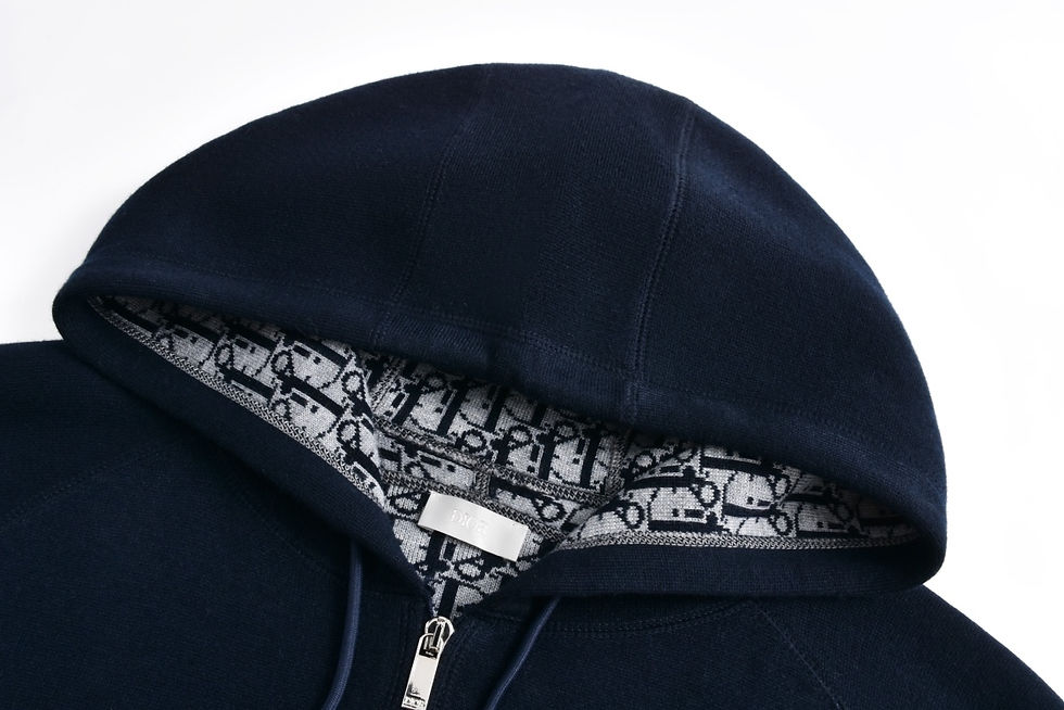 Thumbnail: FW26 Hooded Track Jacket in Navy