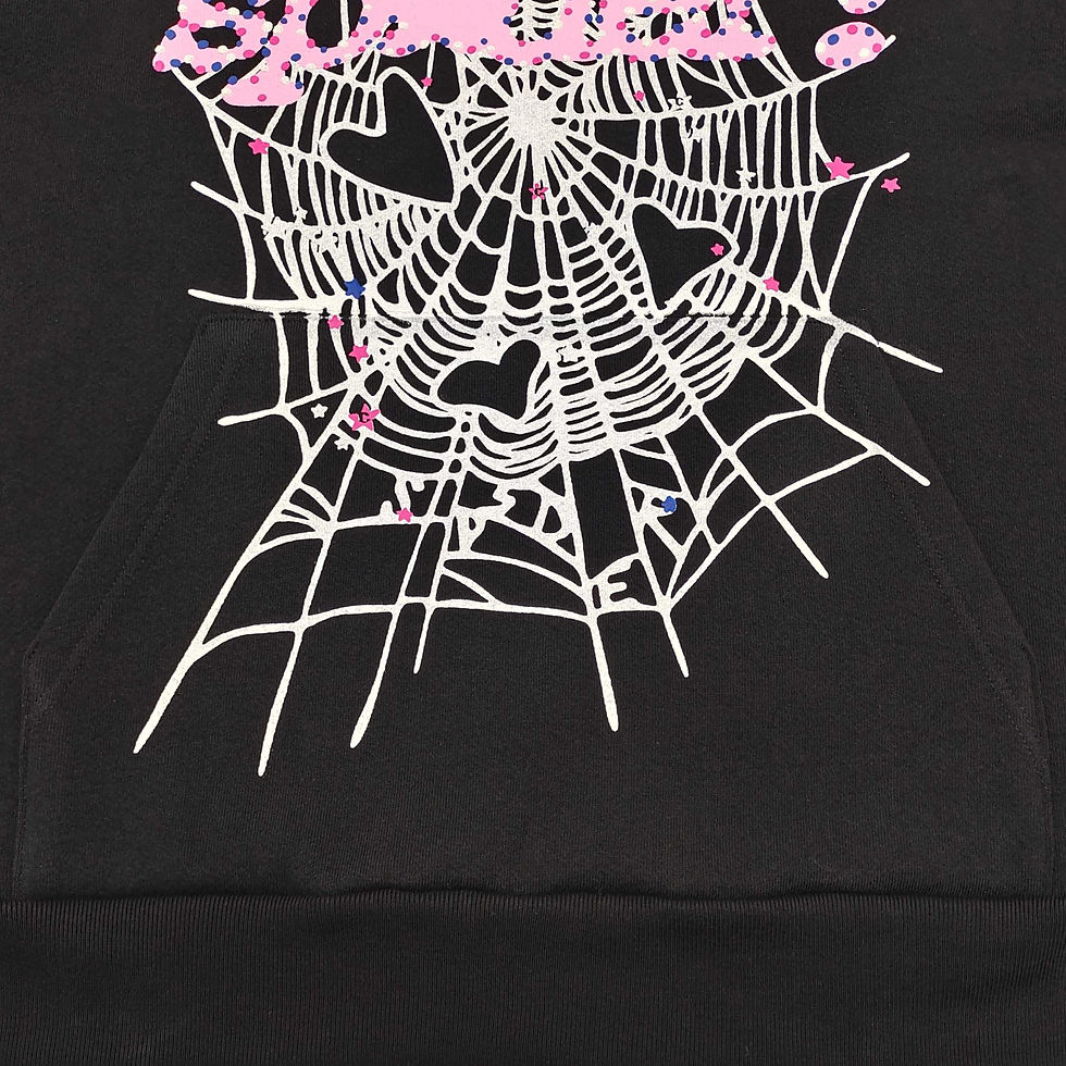 Thumbnail: Sp5der x Druski SS26 Coulda Been Heart Punk V2 Hoodie