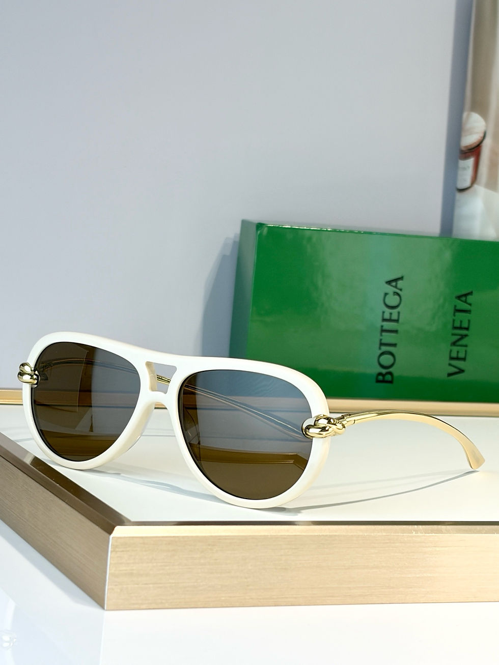 Thumbnail: BV SS26 Knot Aviator Sunglasses in 13 Colors