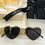 Thumbnail: Heart Shape Sunglasses in 3 Colors