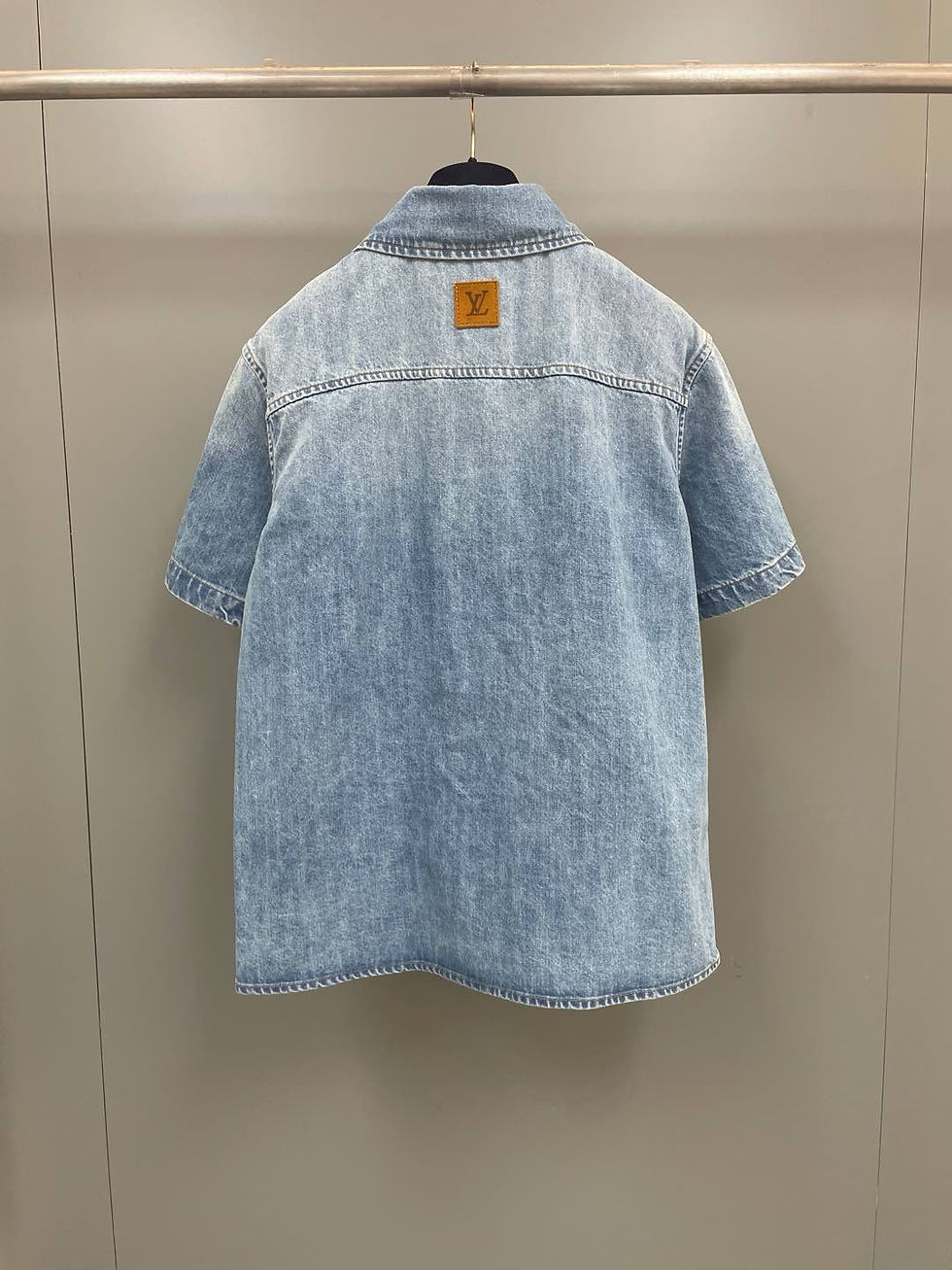 【JEMUT】★男女兼用★ 25SS Flint Denim Short Sleeve Shirt SS25 Short-Sleeved Denim Shirt | highstreetporter