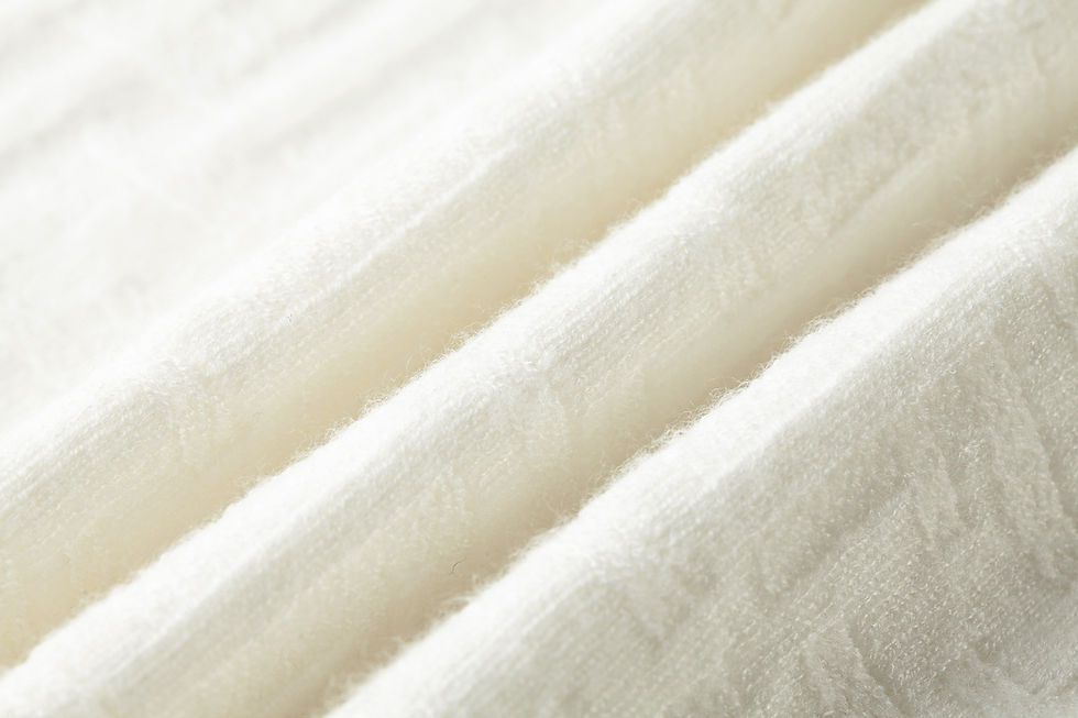 Thumbnail: SS26 All Over Embossed FF Pullover in White