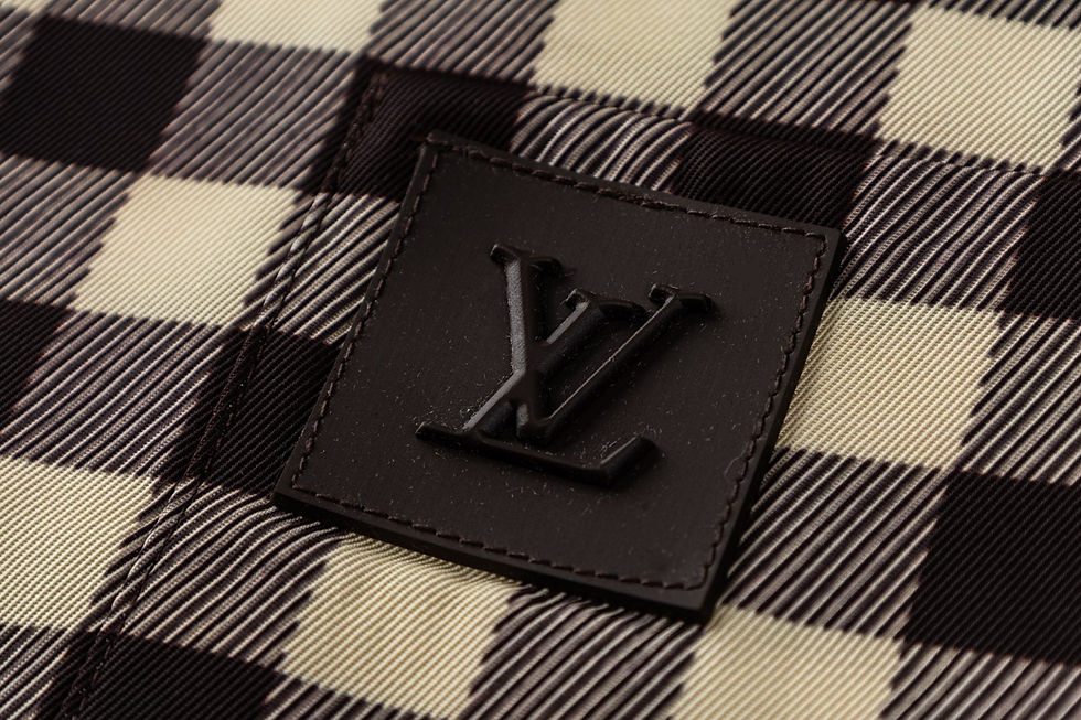Thumbnail: SS26 Damier Jacquard Short-Sleeved Shirt