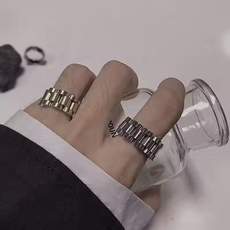 Thumbnail: Watch Strap Ring in 2 Colors