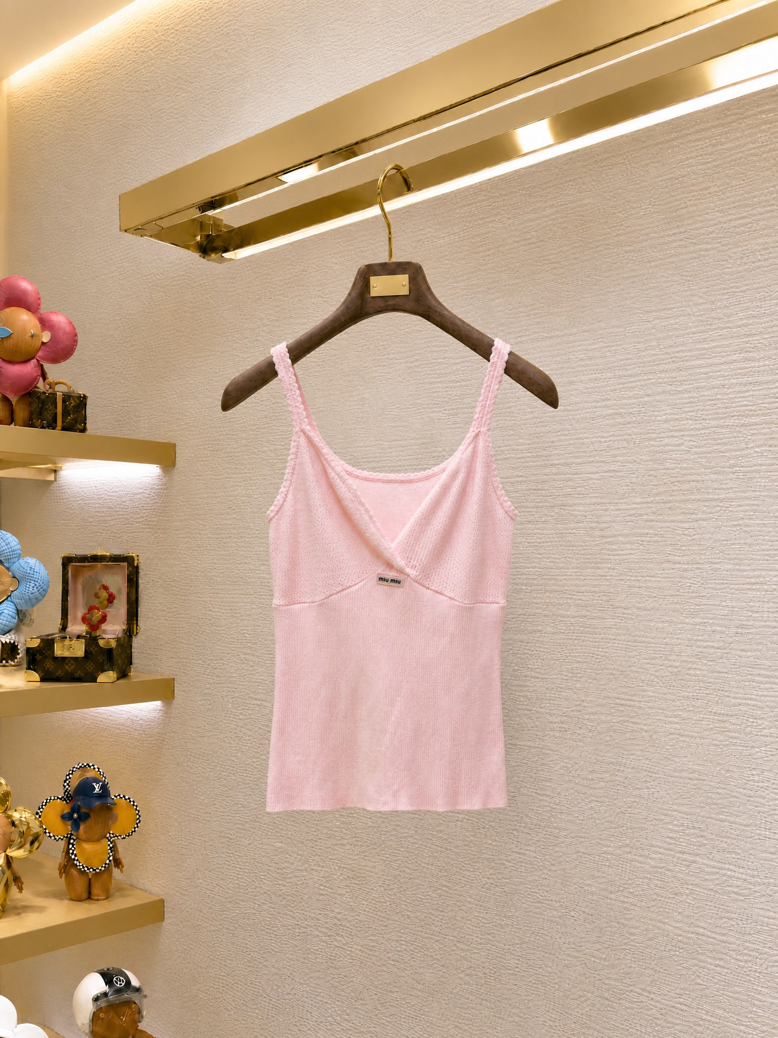 SS26 Alabaster Pink Knit Top