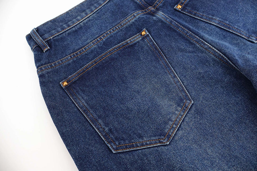 Thumbnail: SS26 Signature Turn Up Denim Skate Pants