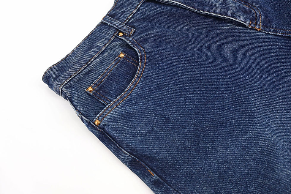 Thumbnail: SS26 Signature Turn Up Denim Skate Pants