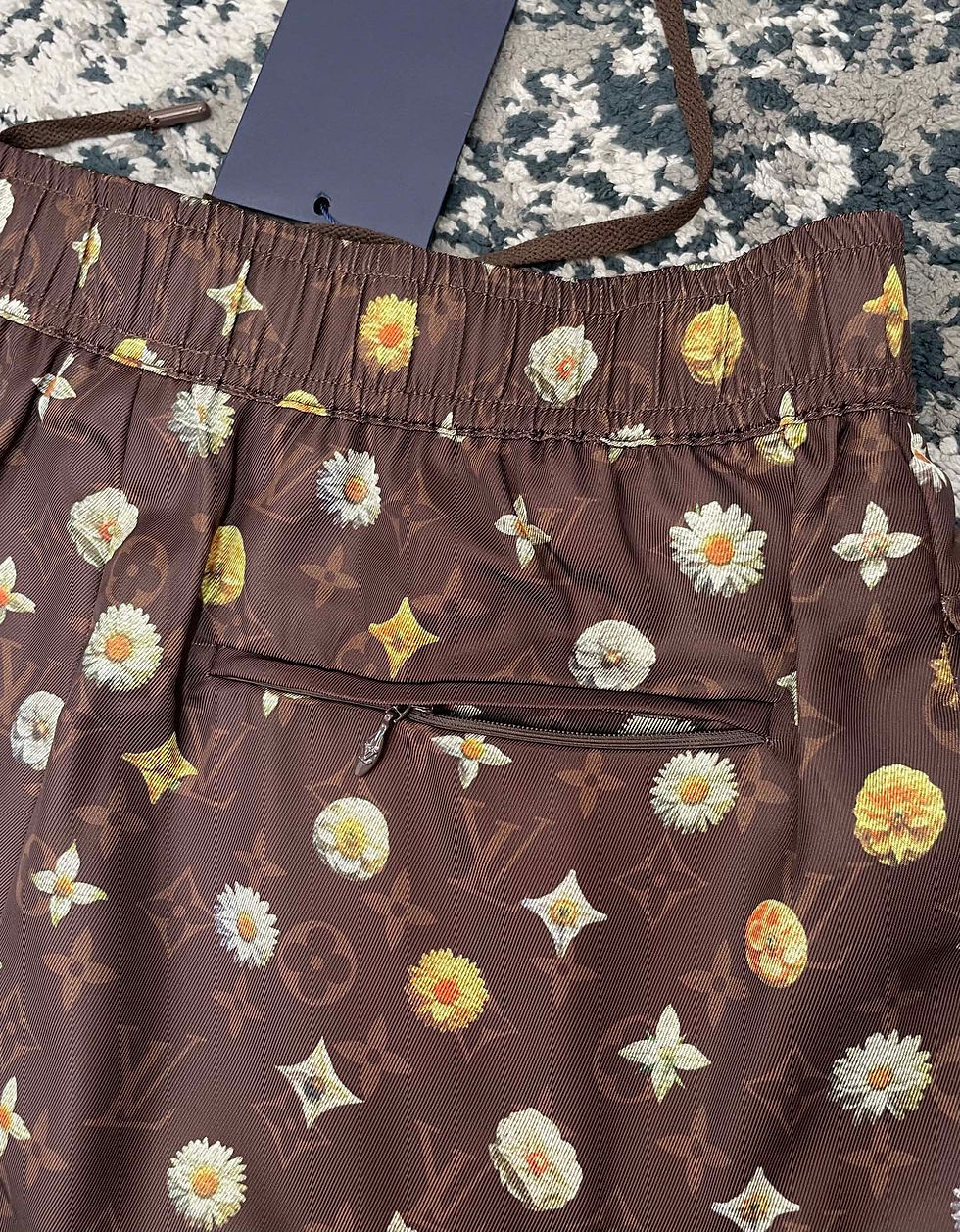 Thumbnail: SS26 Monogram Printed Silk Shorts