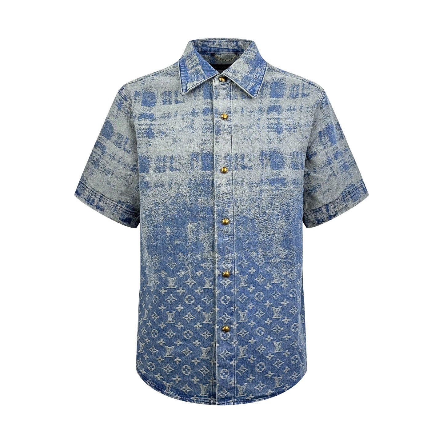 SS26 Denim Short-Sleeved Shirt