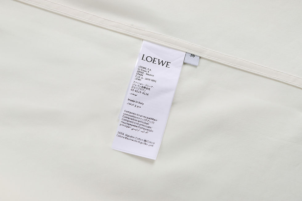 Thumbnail: SS26 Anagram Cotton Twill Shirt