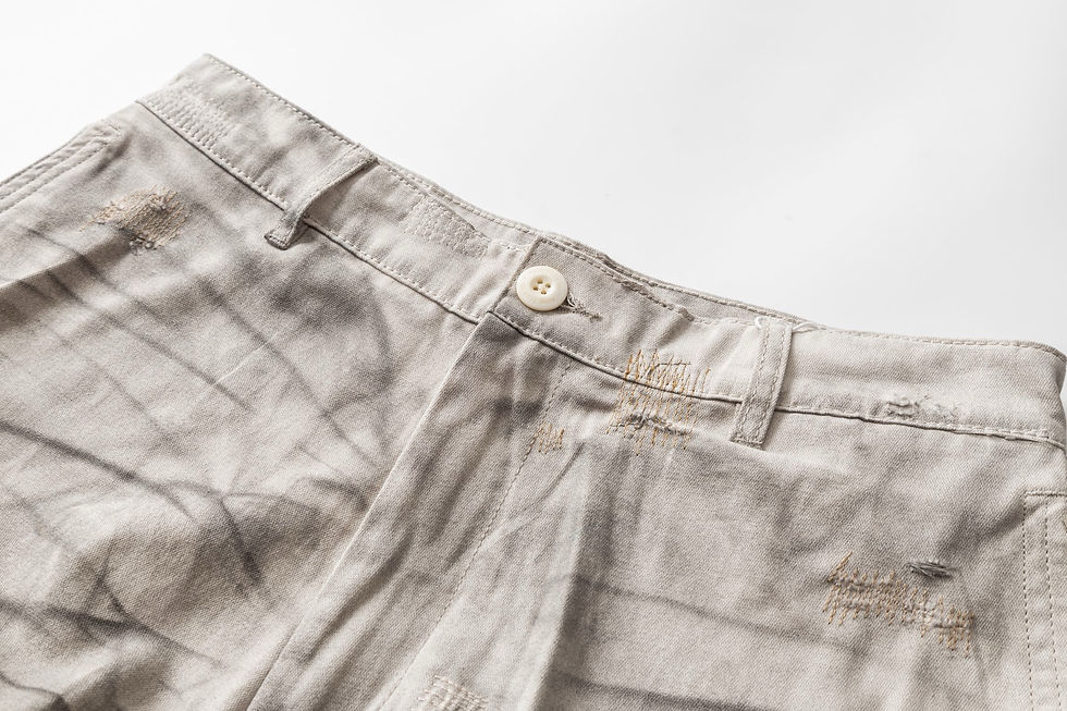 Thumbnail: SS26 Mended Trousers in Beige