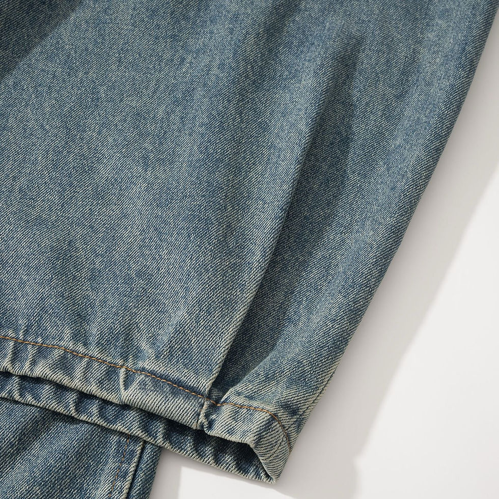 Thumbnail: SS26 Pleated Boyfriend Jeans