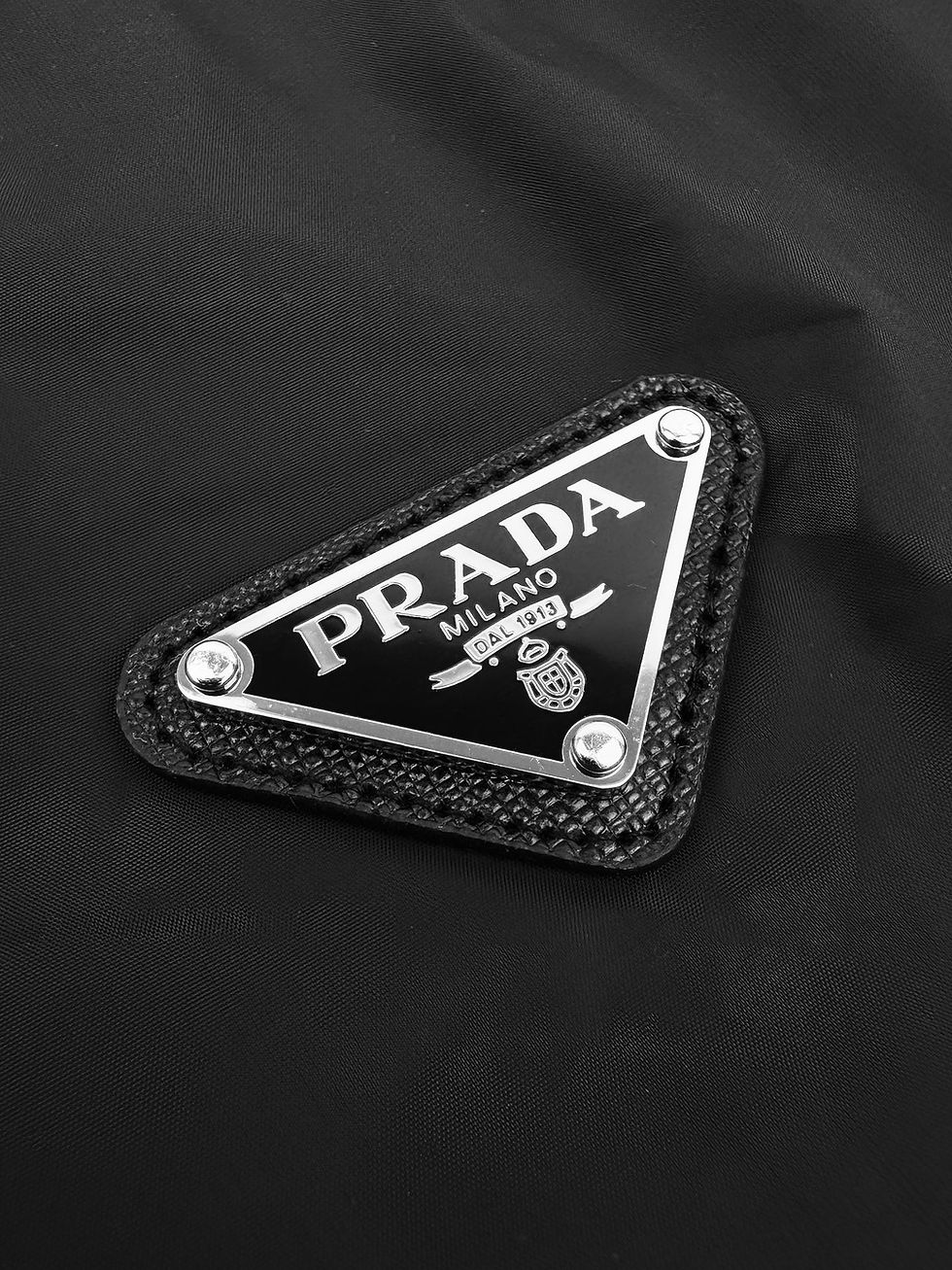 Thumbnail: SS26 Logo Plaque Re-Nylon Shorts