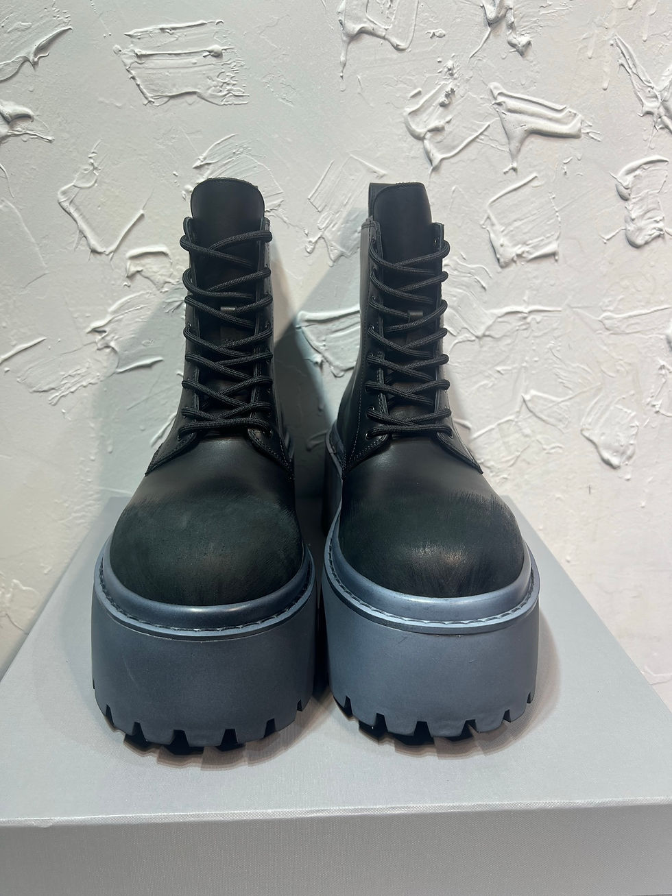 Thumbnail: SS26 Strike Leather Platform Bootie