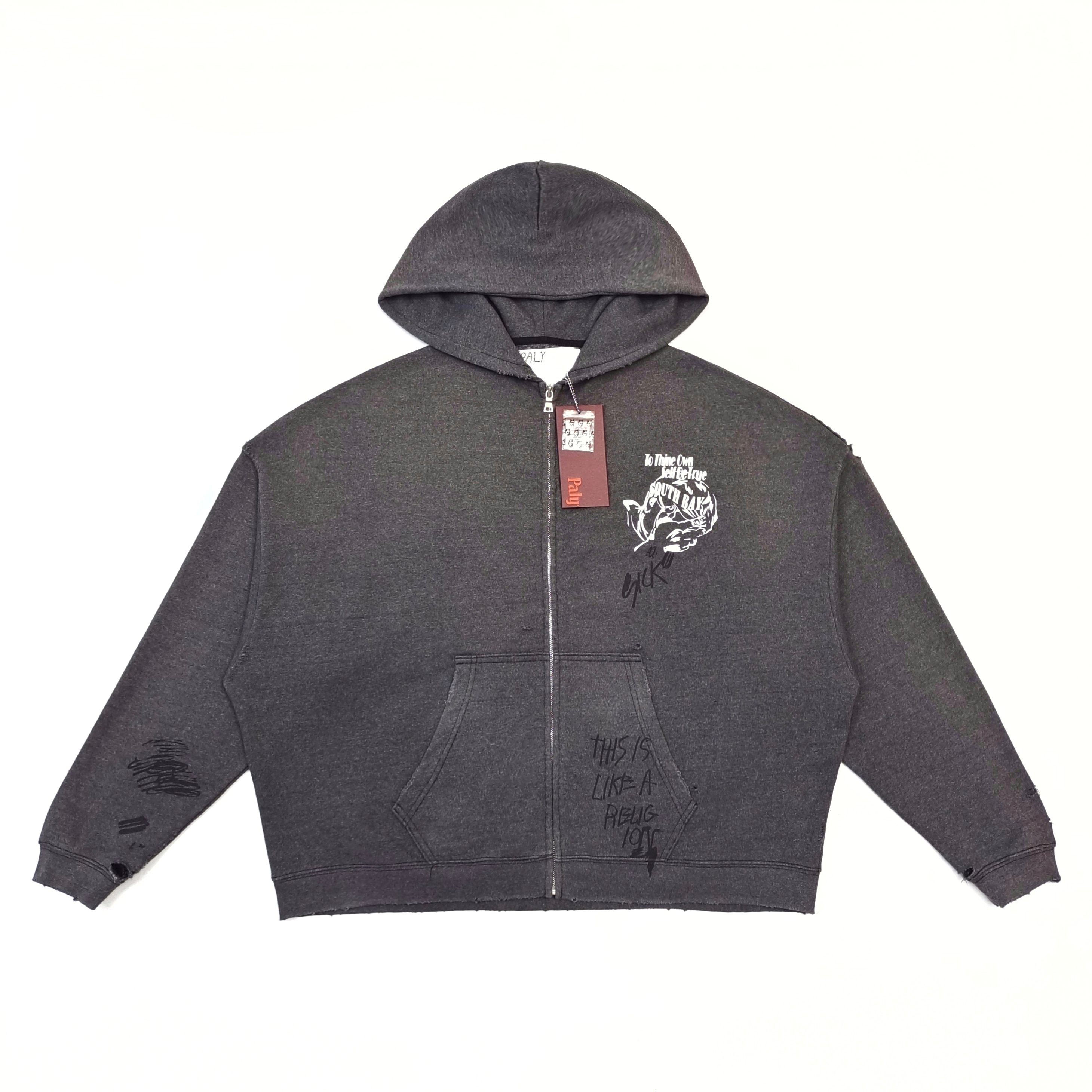 Paly FW26 Carrying the Messenger Zip Hoodie