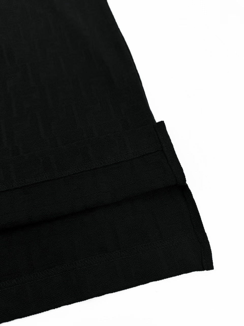 Thumbnail: SS26 FF Logo Pique Polo Shirt in Black