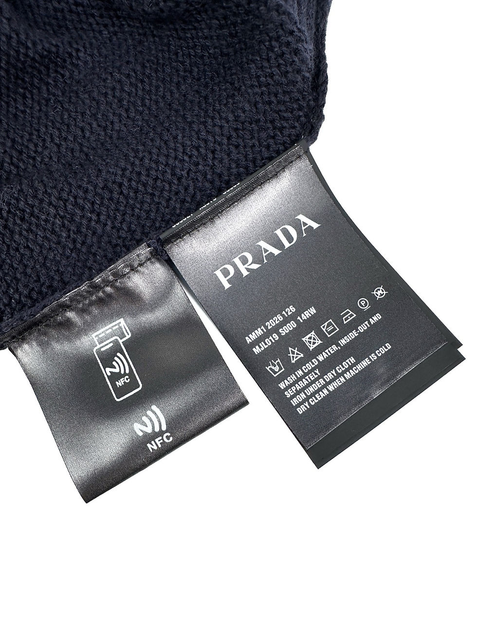 Thumbnail: SS26 Cashmere Crewneck Short-Sleeve Sweater in Navy/Blue