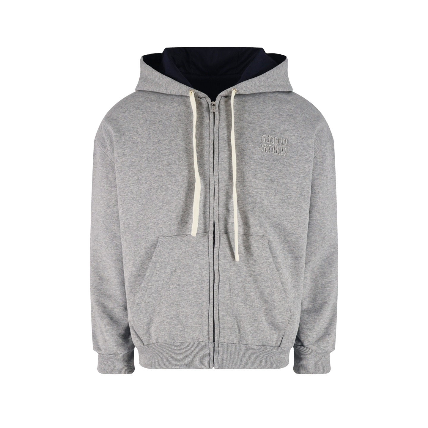 MIU FW25 Reversible Logo Blouson