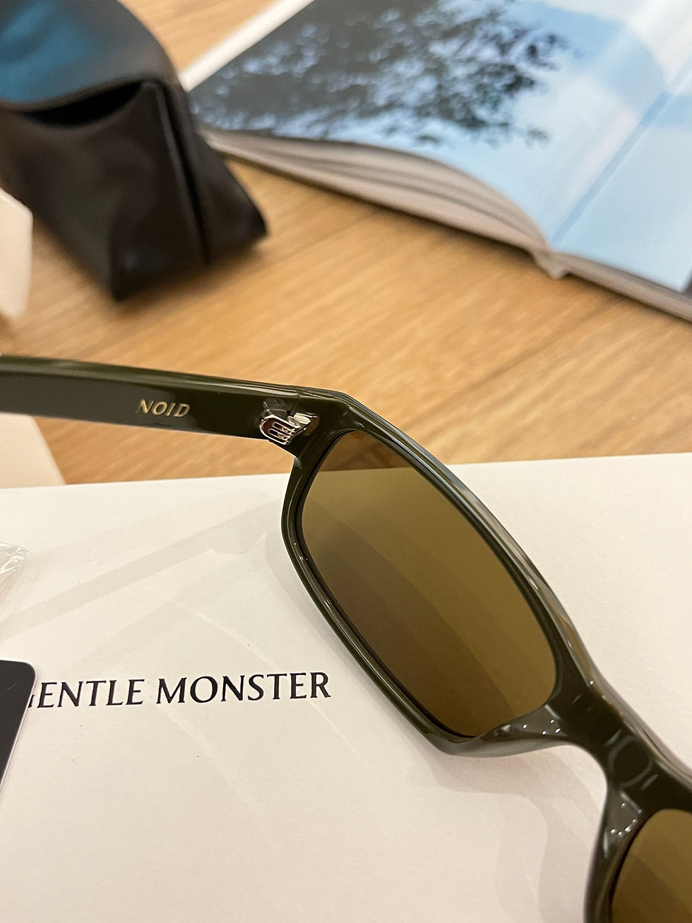 Thumbnail: GM SS26 Noid Sunglasses in Olive