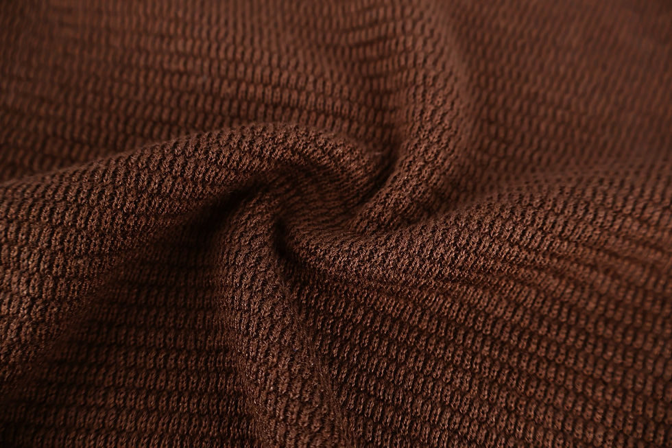 Thumbnail: SS26 Cotton Knit Polo in Brown