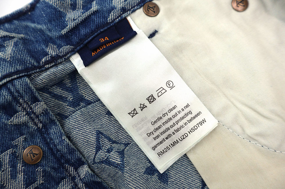 Thumbnail: SS26 Monogram Denim Shorts