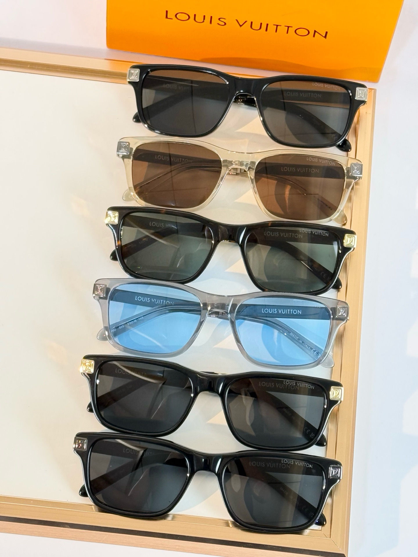 SS26 City Large City Square Sunglasses in 6 Colors