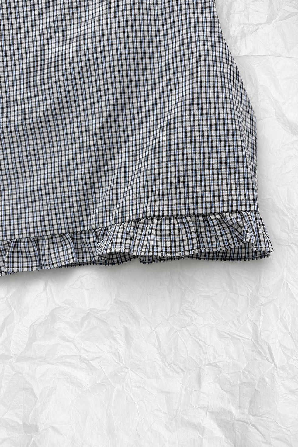 Thumbnail: SS26 Checked Poplin Crop Top