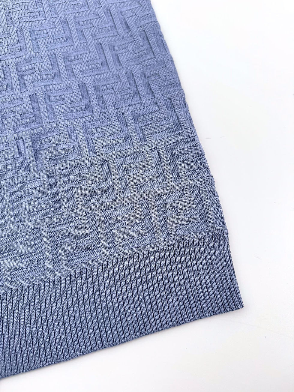 Thumbnail: SS26 All Over FF Knit Polo Shirt