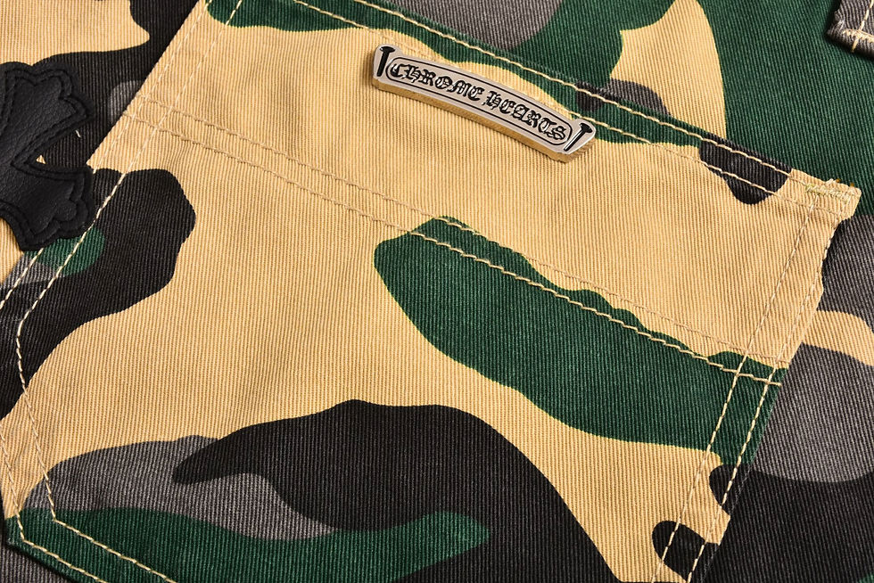 Thumbnail: CH x Matty Boy SS26 Sex Records Carpenter Shorts in Wooldland Camo