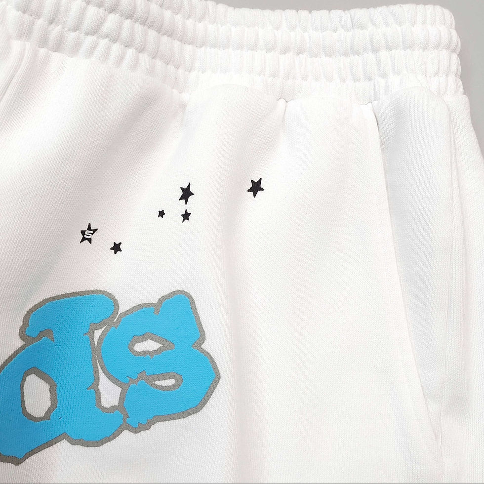 Thumbnail: Sp5der SS26 OG Logo Sweatshort in White