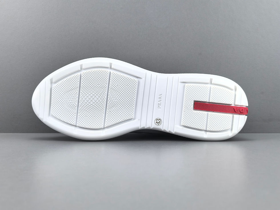 Thumbnail: SS26 America's Cup Sneakers in Leather in White