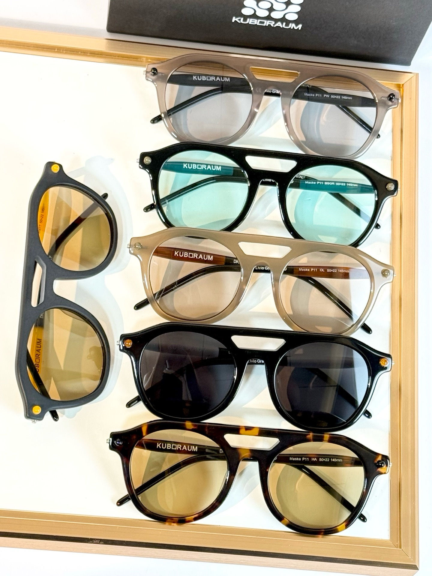 Kuboraum SS26 Mask P11 Sunglasses in 6 Colors