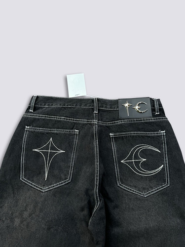 Thug Club SS25 Tribal Tree Denim Pants | highstreetporter