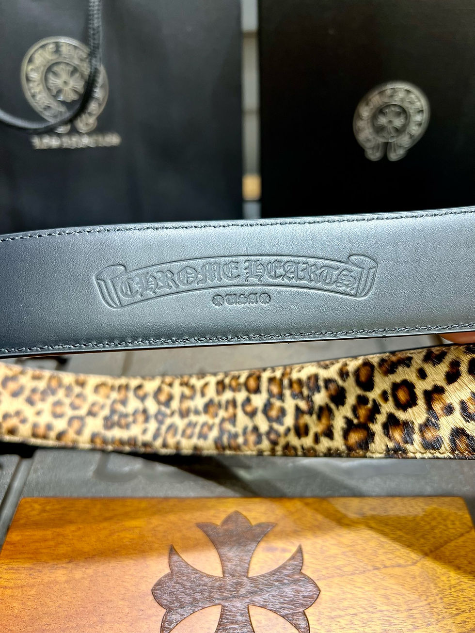 Thumbnail: CH Leopard Oval Cross Belt
