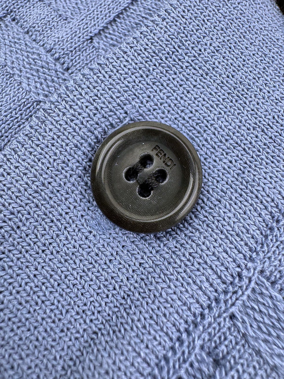 Thumbnail: SS26 All Over FF Knit Polo Shirt