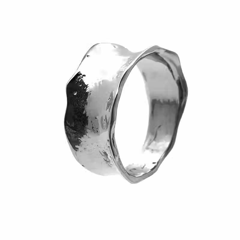 Concave Textured Ring