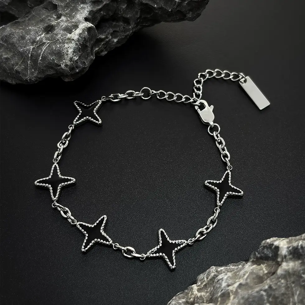 Thumbnail: Star Enamel Bracelet in 4 Colors