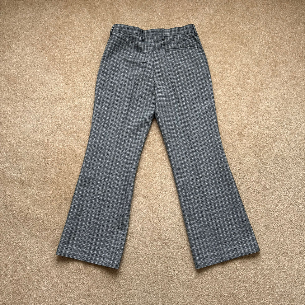 Thumbnail: [US ONLY]  Size 34 ACNE Checked Wool Pants