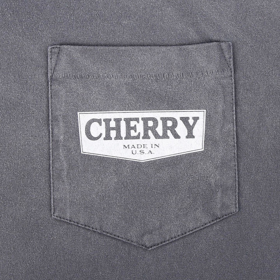 Thumbnail: Cherry LA SS26 Chevron Boxy Pocket Tee in 2 Colors