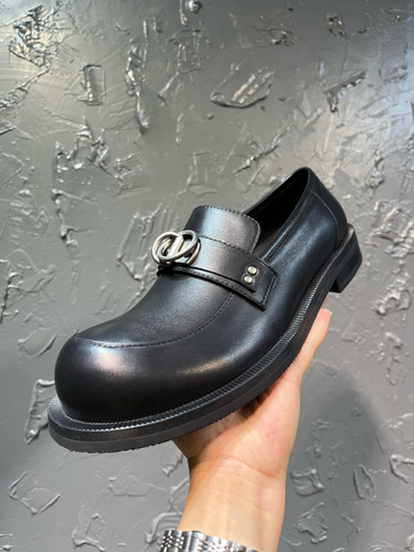 Martine Rose FW24 Bulb Toe Ring Loafers | highstreetporter