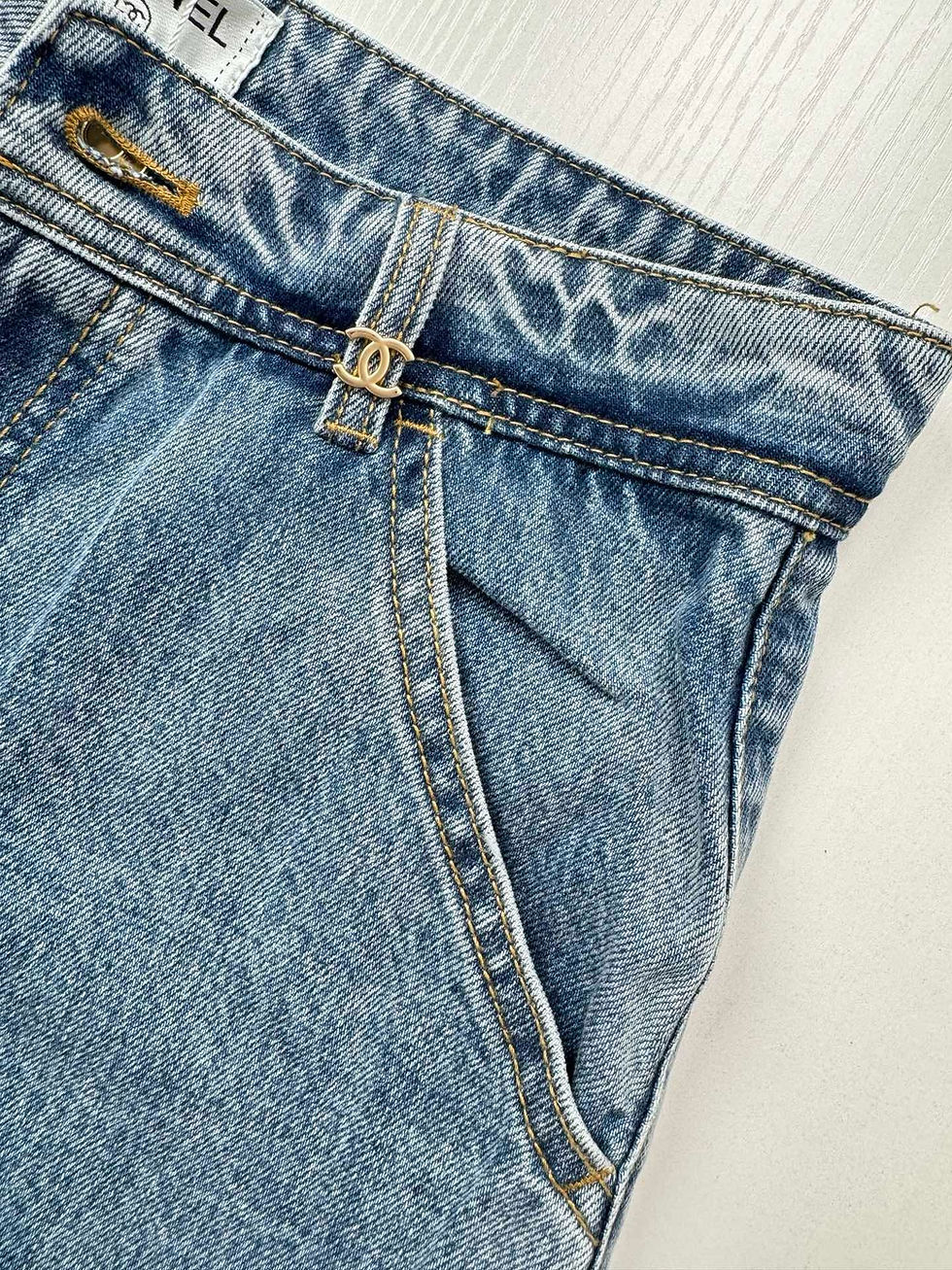 Thumbnail: SS26 High Rise Wide Leg Jeans